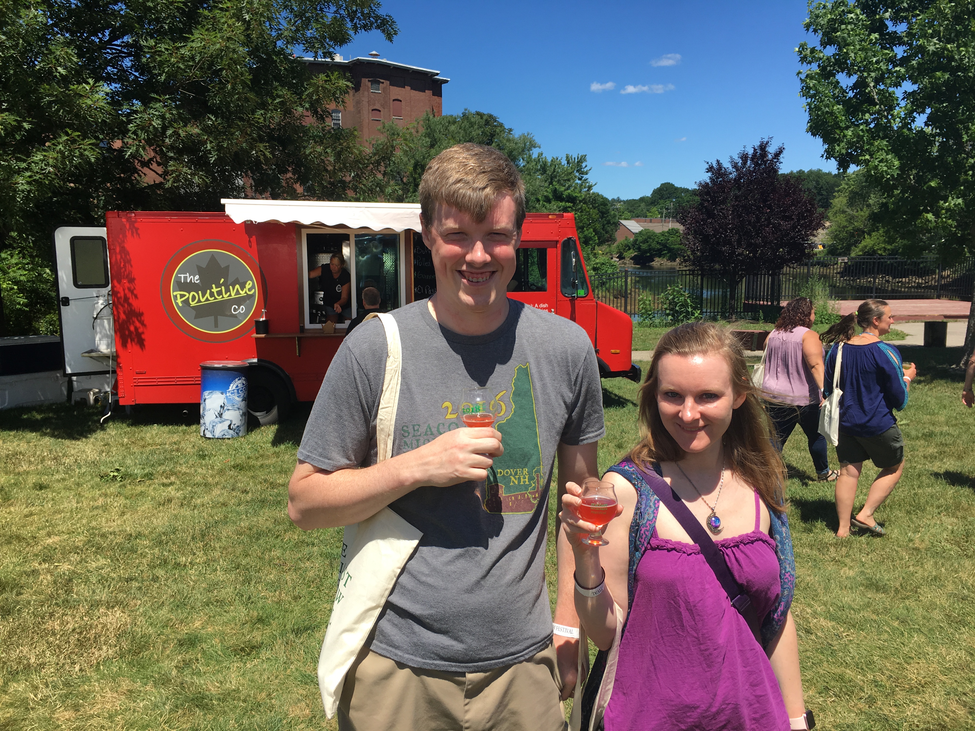 A Sampling of Beers at Seacoast Microbrew Festival The Freecoast
